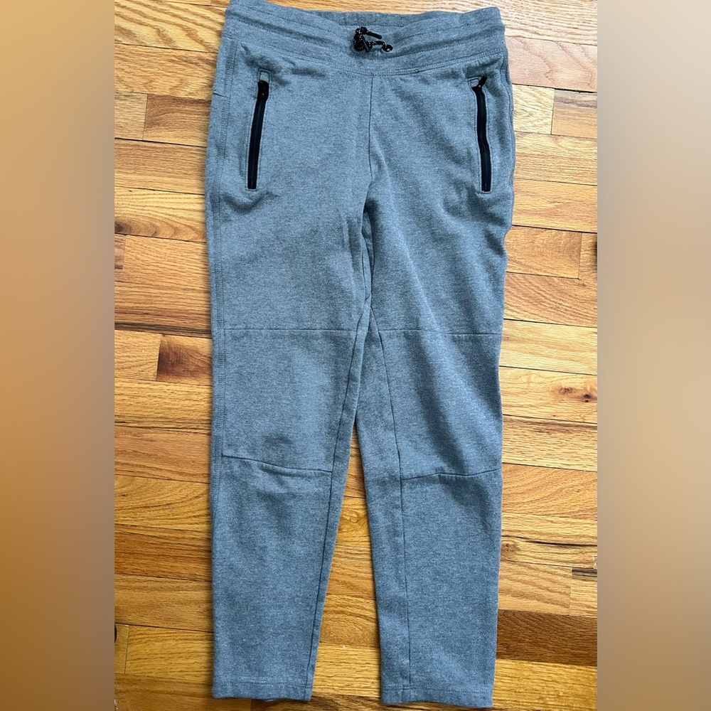 3 pairs of GAP active Kids Gray Joggers and black joggers